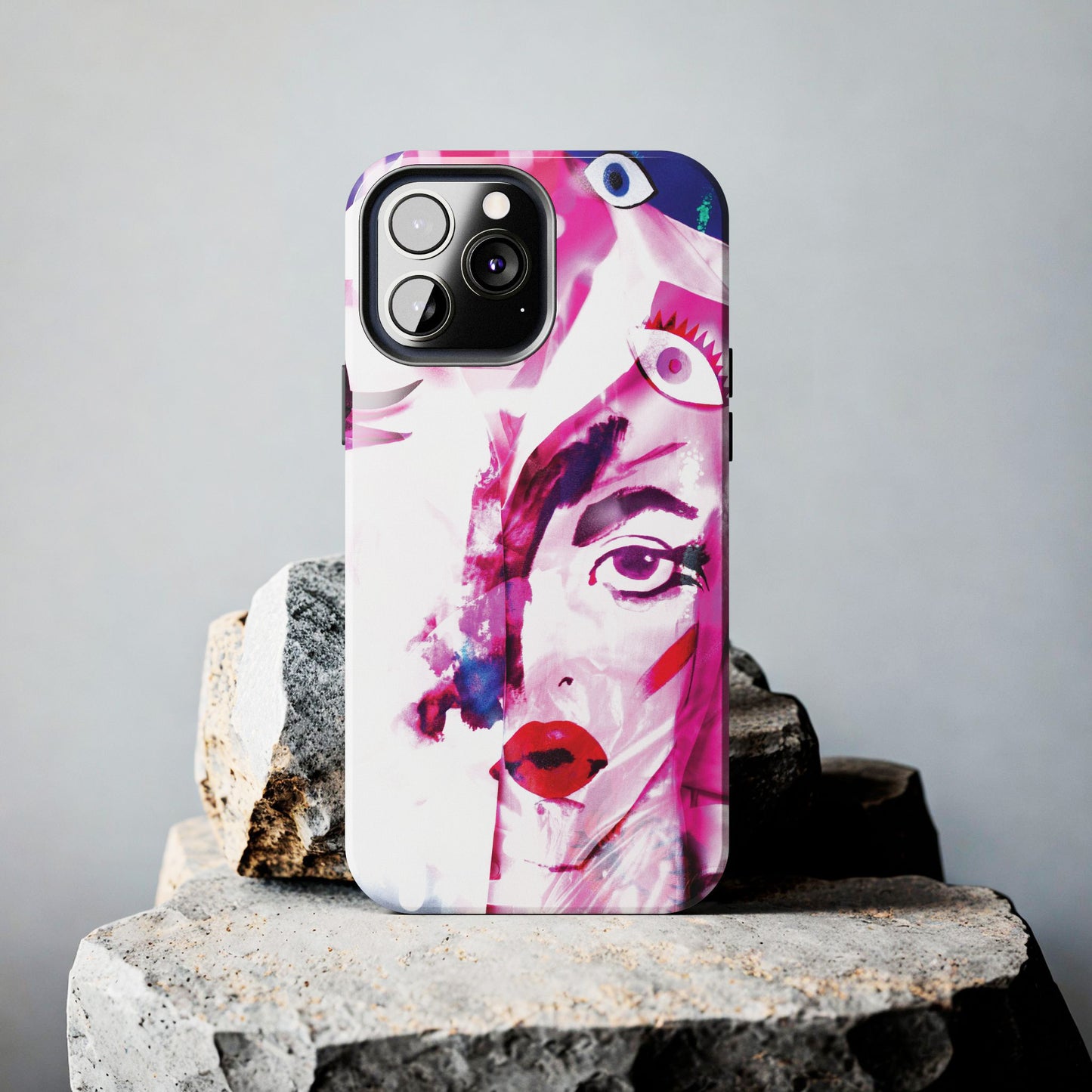 I See You – Surreal Eye Phone Case, Pop Art & Psychedelic Design