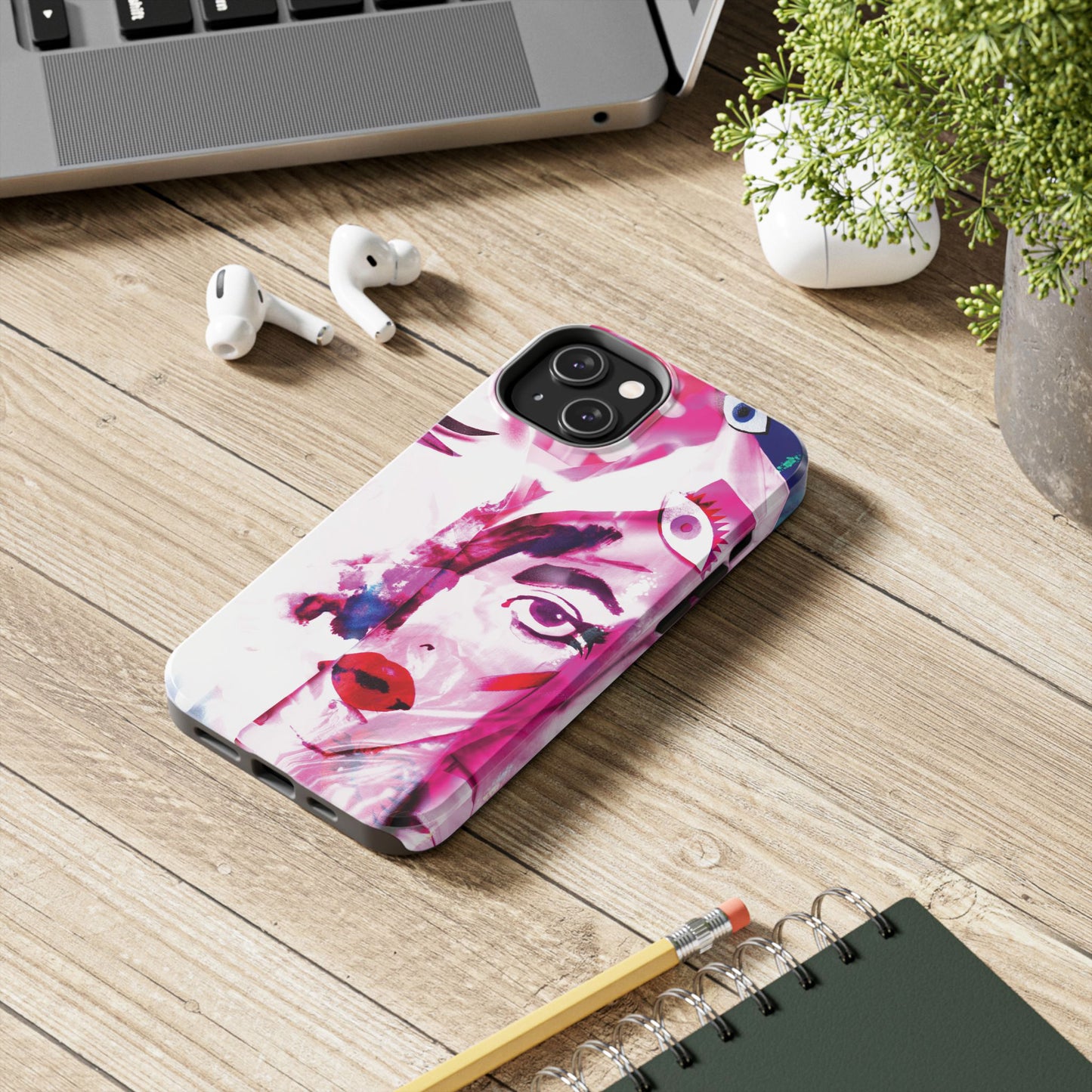 I See You – Surreal Eye Phone Case, Pop Art & Psychedelic Design